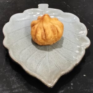Fried Modak prepared for Ganesh Festival